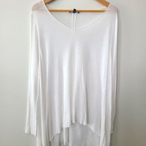 Eileen Fisher Rounded V-Neck Tunic
